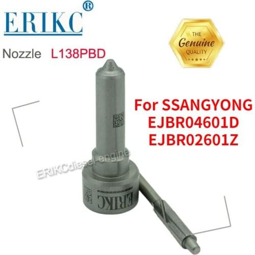6650170321 A6650170121 Nozzle L138PBD Diesel Nozzle L138 PBD Fuel Injector Pump Nozzle for EJBR04601D EJBR02601Z Ssanyong Rexton
