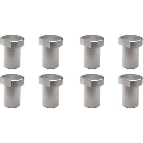 8Pcs Workbench Stoppers, Stainless Steel Limit Tenon Blocks, Fixed Woodworking Table Accessories