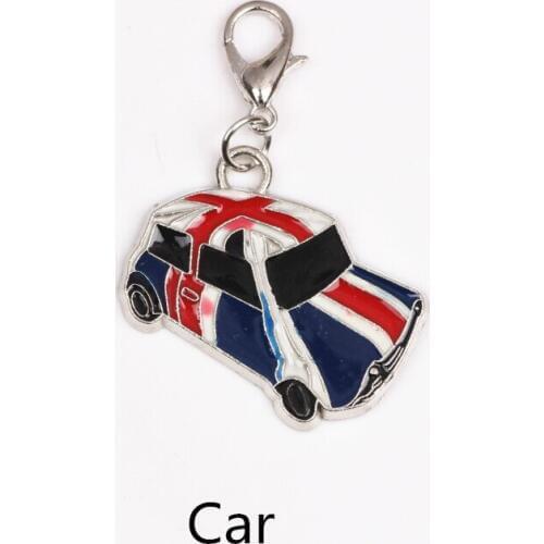 Free Shipping) 20pcs/lot DIY United Kingdom Car Floating Dangle For New Arrive Glass Floating Lockets Wholesale CM463