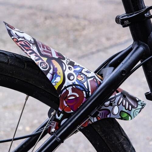 MTB Road Bike Bicycle Wear Resistance Front Back Mudguard Fender Accessories Wear Resistance Front Back Mudguard Fender Accessor