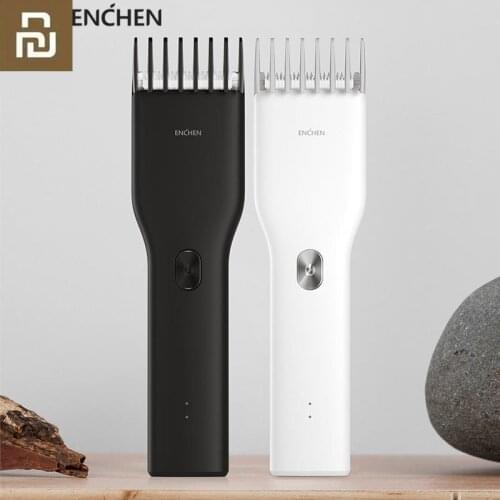 Xiaomi ENCHEN Boost USB Electric Hair Clipper 2 Speed Ceramic Cutter Hair Fast Charging Hair Trimmer For Adult Children