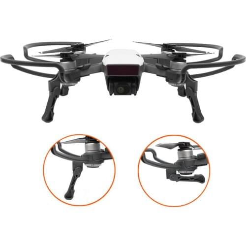 Spark integrated tripod anti-collision ring Quick release protective cover accessories For DJI Spark Drone
