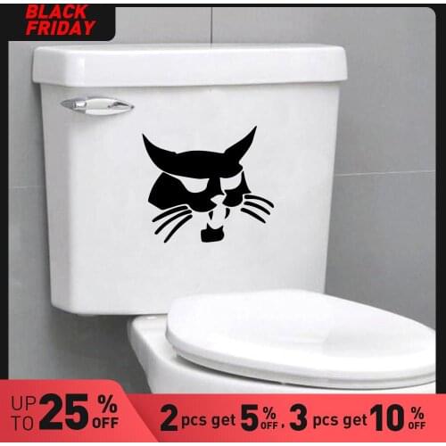 Exquisite Cat Wall Sticker Removable Self Adhesive Watercolo Removable Vinyl Mural Wallpaper Decal Creative Stickers