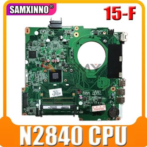 For HP 15-F Laptop Motherboard 786899-501 786899-001 M0DEL U88M DAU88MMB6A0 With SR1YJ n2840 CPU Mainboard 100% Tested Fast Ship