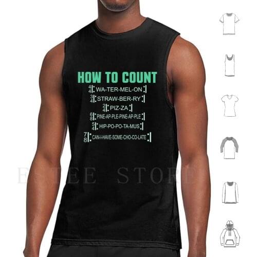 How To Count Music Stanzas Sing Gift Tank Tops Vest Sleeveless Instrument Music Wind Instrument Orchestra Musical Instrument