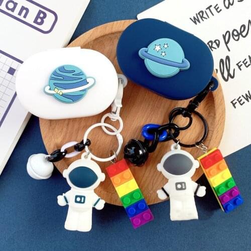Cute Astronaut Case For Xiaomi MI Redmi AirDots 3 Cartoon Silicone Earphone Case Headphones Cover For Redmi Airdots3