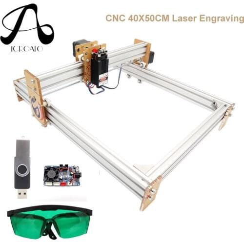 4050 cnc laser machine printer,500mw/1000mw/2500mw/5500mw/7000mw/10w/15w laser for desktop DIY violet laser engraving machine