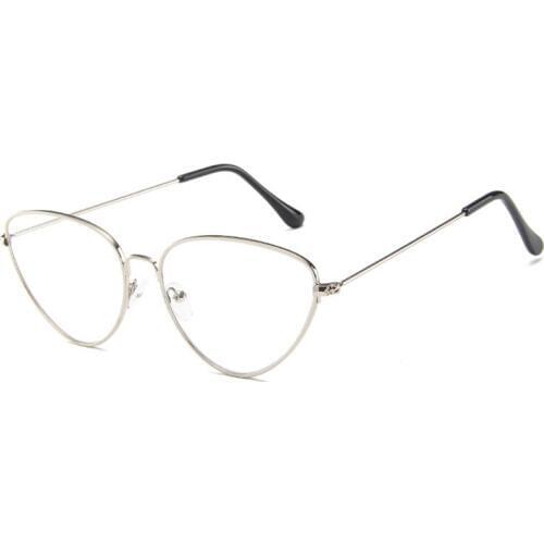 New Cat Eye Anti Blue Light Blocking Filter Reduces Digital Eye Strain Clear Regular Computer Gaming Glasses Improve Comfort L3