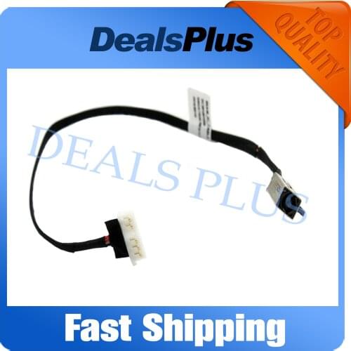 New DC Power Jack with Cable Socket For Dell Inspiron 14 7460 7472 15 7560 7572 7772 BKA40 JM9RV 0JM9RV