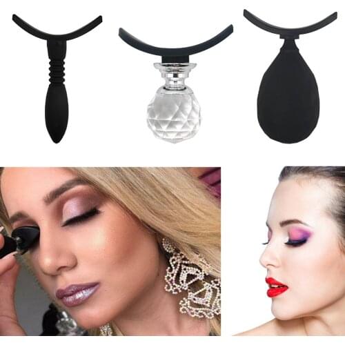 DIY Party Eyeshadow Stamp Crease Multistyles Silicone Applicator Make Up Tool Guide Seal Female Lazy Shape Model Quick Reusable