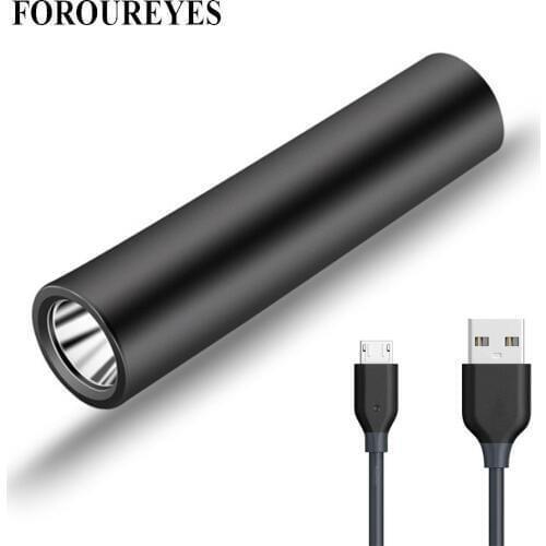 Ultra Bright Led Flashlight USB Direct Charging T6 Five Modes 18650 Battery Outdoor Camping Powerful Camping Light