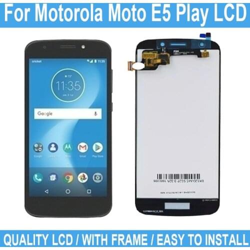 5.2" LCD For Motorola Moto E5 Play New Display Touch Screen For Motorola XT1920 Digitizer Assembly Replacement Repair Parts+Tool