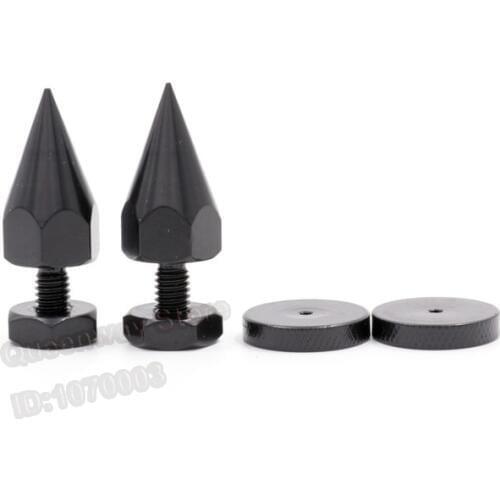 1 set/4PCS M6 Thread Speaker Spike AMP Turntable Recorder Stand Pad Speaker Spikes Vibration Cone Foot Feet Pad 40mm