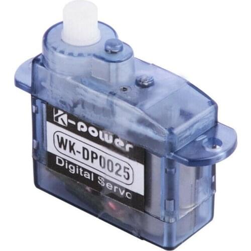 1PCS/3pcs/5PCS/10PCS/20PCS K-power DP0025 2.5G/0.8KG/0.05S High Speed Coreless motor Micro/Mini Digital Servo for RC Airplane