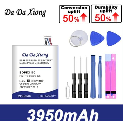 Da Da Xiong 3950mAh B0PKX100 BOPKX100 Battery for HTC Desire 626 D626W D626T 626G 626S D262W D262D A32
