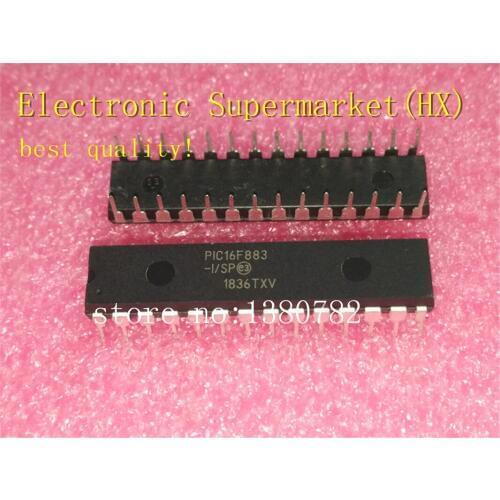 Free Shipping 50pcs/lots PIC16F883-I/SP PIC16F883 16F883-I/SP DIP-28 New original IC In stock
