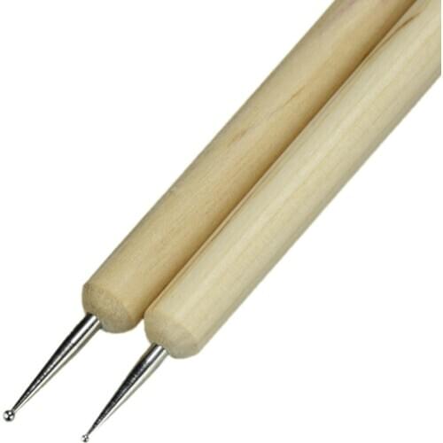 Double-end Draw Line Pen Leather Tool Handworking Work Hole Punche Stitching