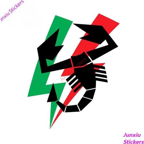 Creative Italia Abarth Auto Decal DIY Custom Printing Car Stickers Styling Fine Decal Window Bumper Trunk Accessories PVC13x12cm