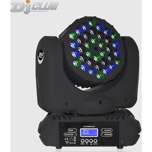 Moving Head Light 36X3W Rgbw Beam With Dmx Control For Party Dj Disco Lights