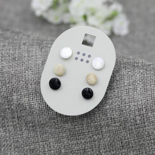 Wholesale Resin Stone Piercing Stud Earrings Set Mix 3Pairs/Sets tatement Geometric Create Round Stud Earrings Gifts for Women