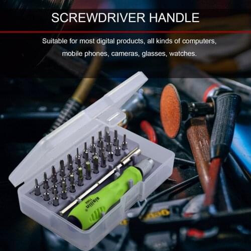 Practical High Hardness 32 in 1 Precision Interchangeable Screwdriver Set Mini Electronic Screwdriver Bits Repair Tools Kit Set