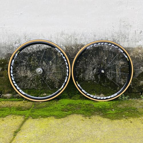 Fixie bike wheel rim with tires legend 30mm 700C front 24h back 20h bicycle wheel Aluminum Alloy vintage fixed gear bike wheel