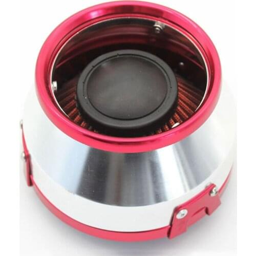 1 Pcs 76mm Mushroom Head Metal Shell Air Intake Bellows