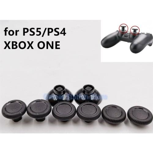 10sets For PS5 Thumb Stick Grip Caps for PS4 Slim Pro Controller Joystick Cap Detachable 8 in1 Pack for Xbox one Replacement