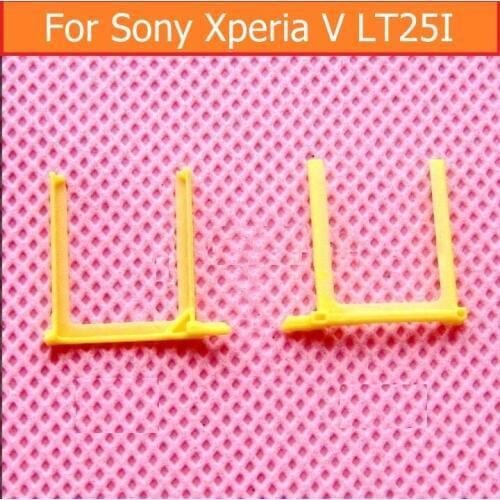 100% Genuine sim card reader holder for Sony xperia V Lt25 Lt25i LT25C Sim Card Slot Tray for Sony LT25i Sim Card Tray Holder
