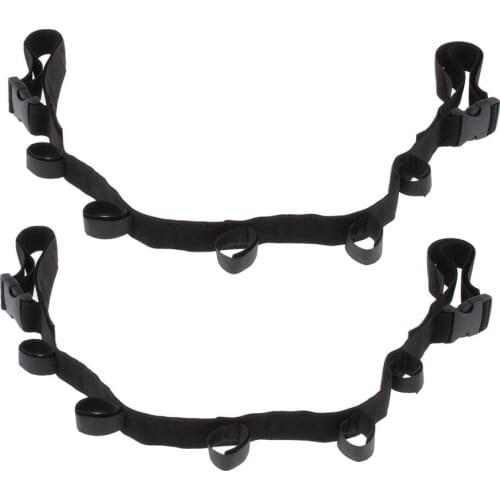 2 pcs Car Fishing Pole Holder Rod Storage Rack Nylon Lace Adjustable Rod Rack Fishing Tools