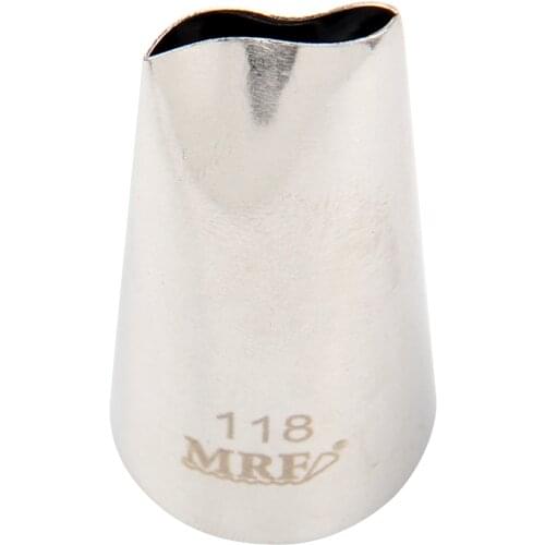 20pcs/lot)Free Shipping FDA High Quality Stainless Steel Cake Decorating Medium Petal Icing Nozzle #118