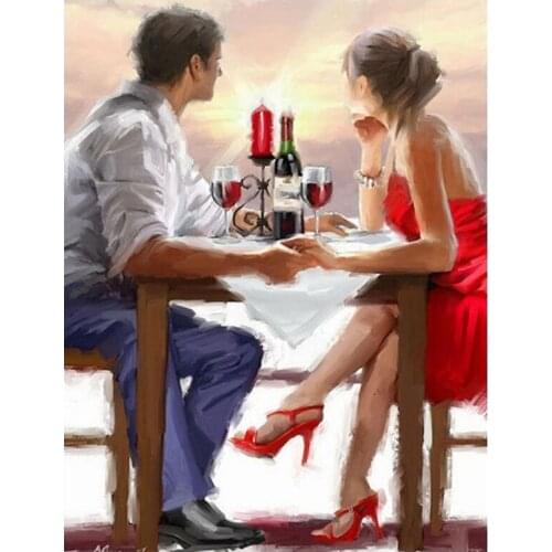 Diamond Paint coffee Diamond Art Mosaic Cross Stitch Kit Diamond Embroidery Rhinestones Painting