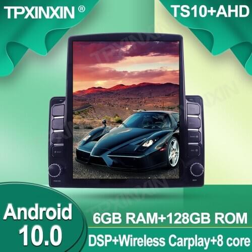 Tesla Style Car GPS Navigation For Lada Granta 2011-2017 Android 128G Wireless Carplay Stereo Receiver Car Multimedia player