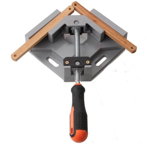 Quick Adjustable Angle Clamp for Clamping Plastic Single 90 Degree Double Handle Corner Clips Woodworking Fixture