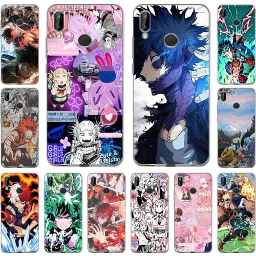 My Hero Academia Anime Soft TPU Phone Case for Huawei Honor 9A X10 9C 30 20 Pro 8X 9X 9S 10X Lite 10i 8A 8S 8C Y5P 7S Cover