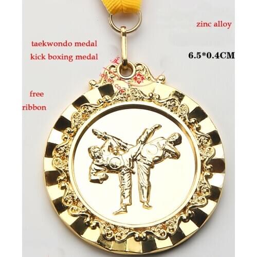 Hot sale sports competitions medal awards taekwondo medal kick boxing medal