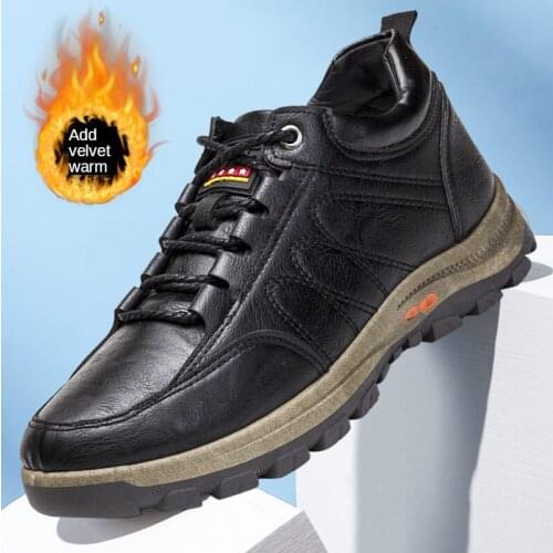 HDSUNFLY Men's Motorcycle Boots