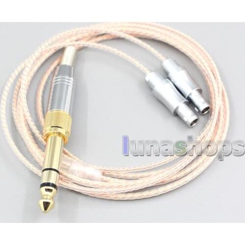 LN007002 6.5mm XLR Hi-Res 7N OCC Headphone Cable For Sennheiser HD800 HD800s HD820s HD820 Enigma Acoustics Dharma D1000