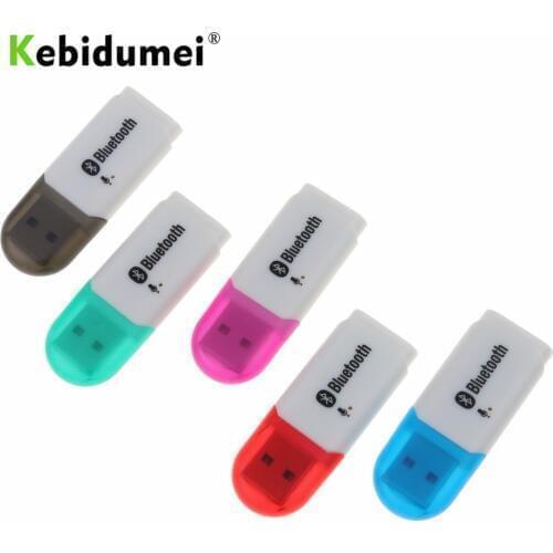 Kebidumei USB Wireless Bluetooth 5.0 Music Audio Stereo Receiver Dongle Adapter Receiver for Car player speaker Newest