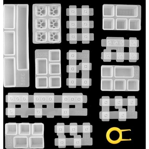 TC156 New Resin Silicon Mold DIY Mechanical keyboard Silicone Molds Resin Epoxy Keycap With Puller
