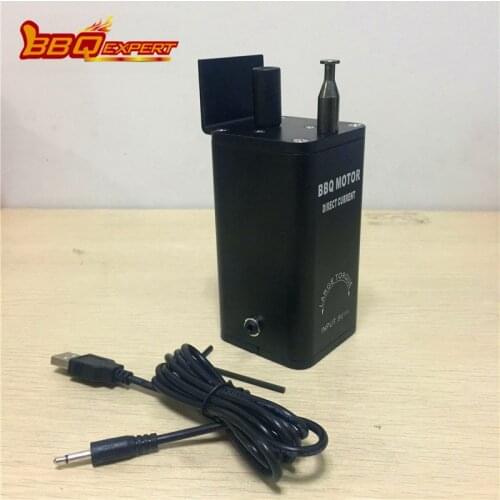 5V Metal Shell 8R.P.M Barbecue Grill Motor 0-16 KGF.CM with USB Cable Oven Motor DC Strong Load Capacity Oven Motor FD609D