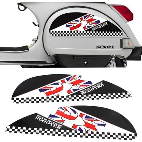 Motorcycle Side Panel Stickers Cover for Vespa PX T5 Scooter-5 PX150 PX200