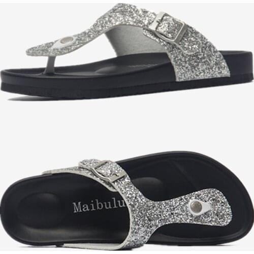 COSMAGIC New Women Flip Flops Slippers 2021 Casual Summer Beach Print Slip on Outside Slides Shoe