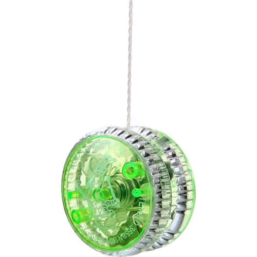 New LED Flashing Yoyo Classic Kids Toys Magic Yoyo Spin Plastic Yoyo Bearing with Spinning String Toys for Children GYH