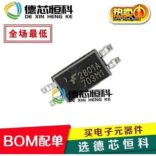 New original authentic HMHA2801A HMHA2801 optocoupler 2801A patch SOP-4 optocoupler