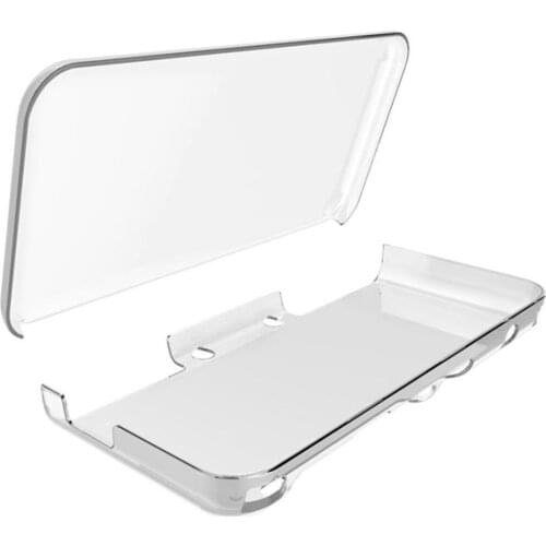 3DSXL/2DSXL Game Console Transparent Crystal Protective Case Easy-to-grip And Light Experience Protective Shell