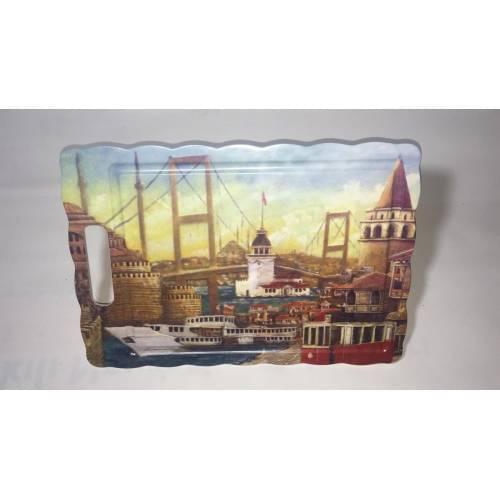 CUTTING BOARD ISTANBUL ILLUSTRATED