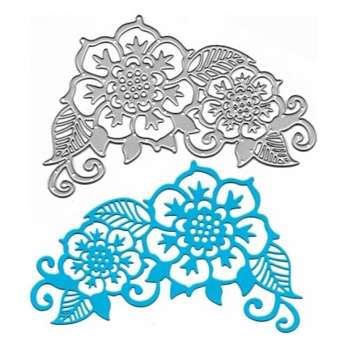 Card Making Dies Flower Leave Cutting Die For Handmade Art Embossing Folder Stencil Template Troquel De Cort Par Scrapbooking