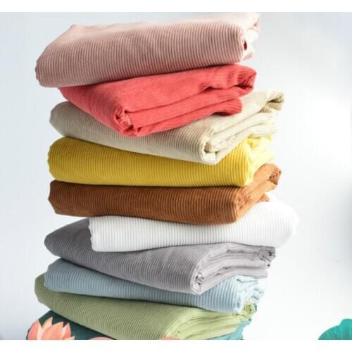 Thickened Corduroy Fabric Nylon And Polyester Cloth For Autumn and Winter Coat And Pants Material