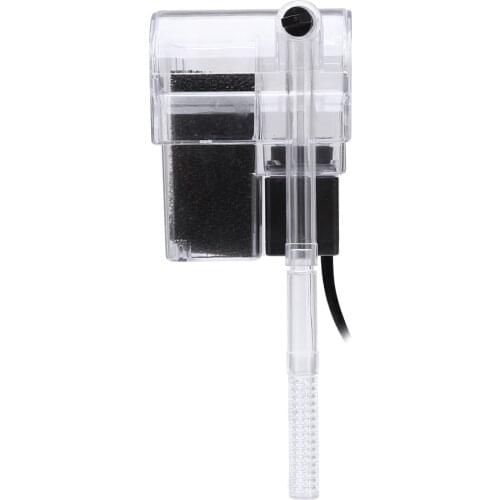 External Oxygen Pump Waterfall Filter for Fish Turtle Tank Aquarium 220-240V Fish Tank Aquarium Waterfall Filter Aeration Pump